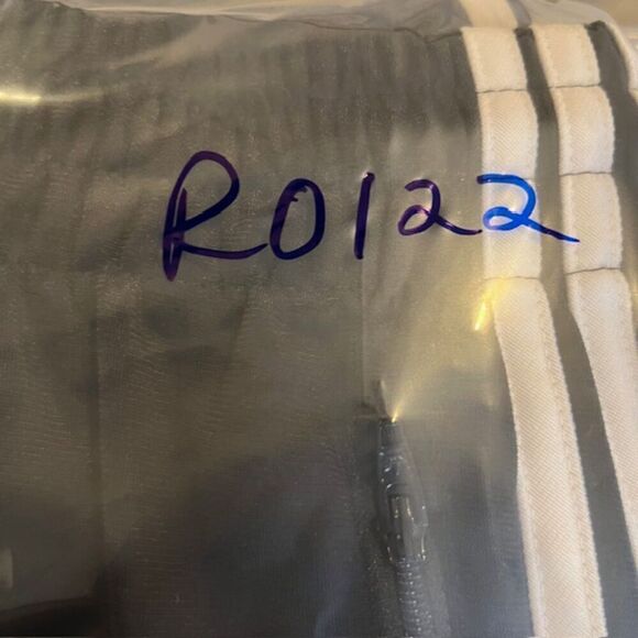 Adidas Primeblue 3 Stripe Track Pants Black with White Zip Leg Pocket Women's XS - Picture 15 of 15